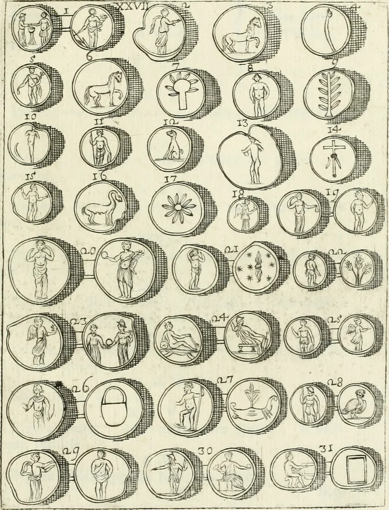 An illustration from I piombi antichi, 1740, leaf 270