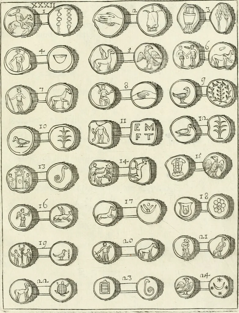 An illustration from I piombi antichi, 1740, leaf 294
