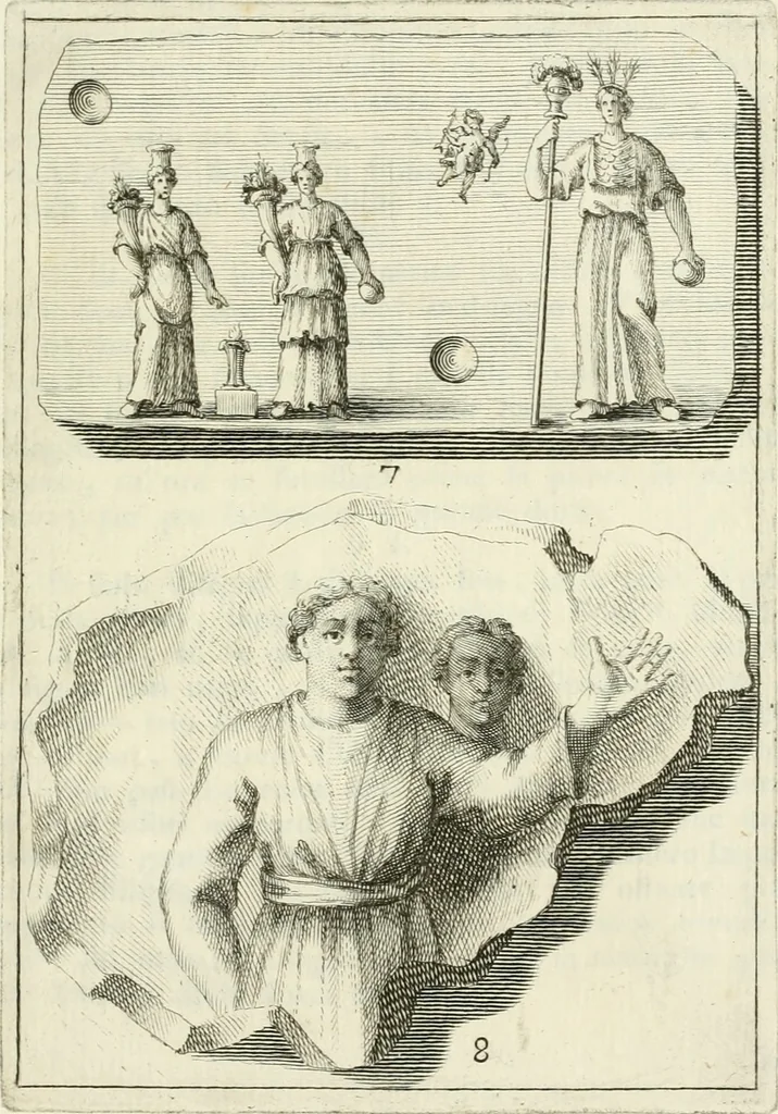 An illustration from I piombi antichi, 1740, leaf 316