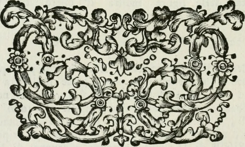 An illustration from I piombi antichi, 1740, leaf 43