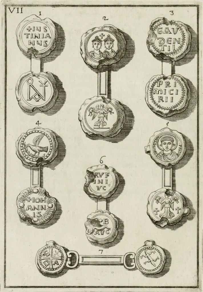 An illustration from I piombi antichi, 1740, leaf 59