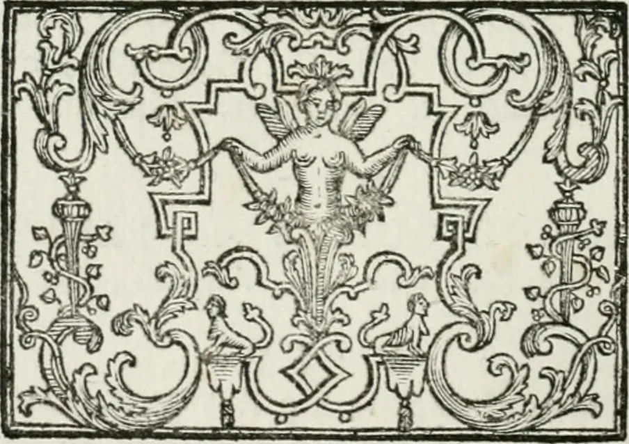 An illustration from I piombi antichi, 1740, leaf 71