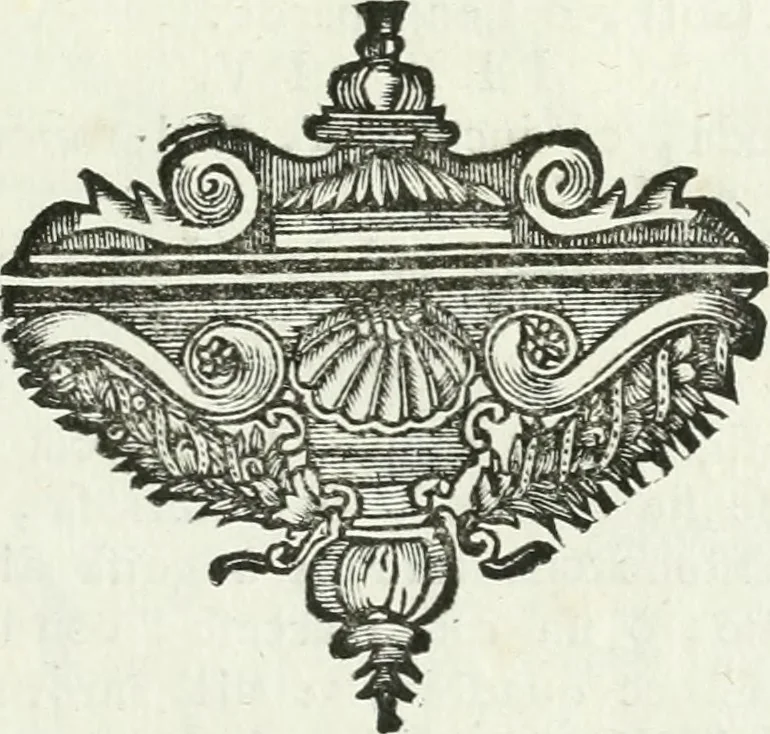 An illustration from I piombi antichi, 1740, leaf 86