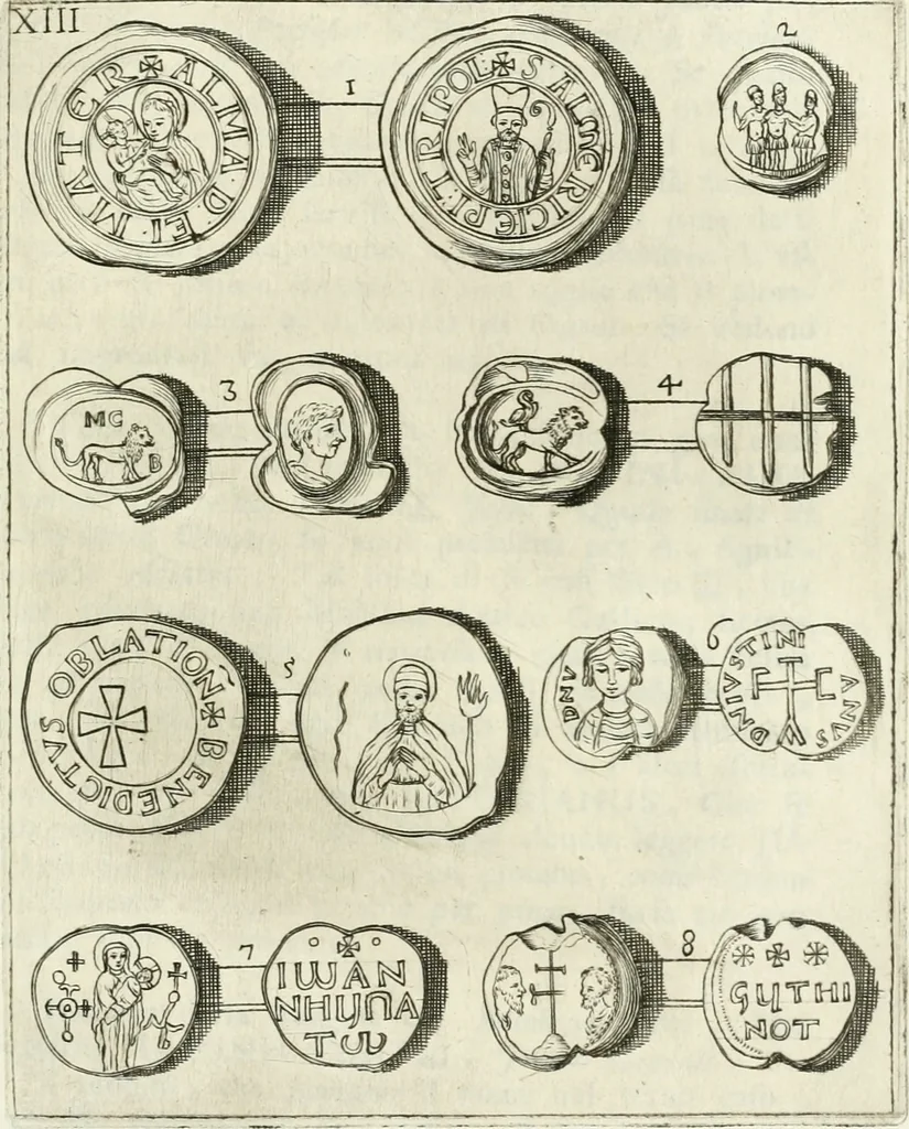 An illustration from I piombi antichi, 1740, leaf 88