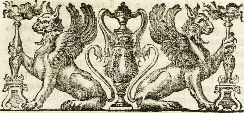 An illustration from I pregj delle belle arti : orazione e componimenti poetici detti in Campidoglio in occasione della festa del Concorso ai premj, celebrata dall'insigne Accademia del disegno di S. Luca : essendo principe di essa il signor Mauro Fontana, l'anno MDCCLXII alla santità di N. Signore Clemente XIII. P.M, 1762, leaf 10