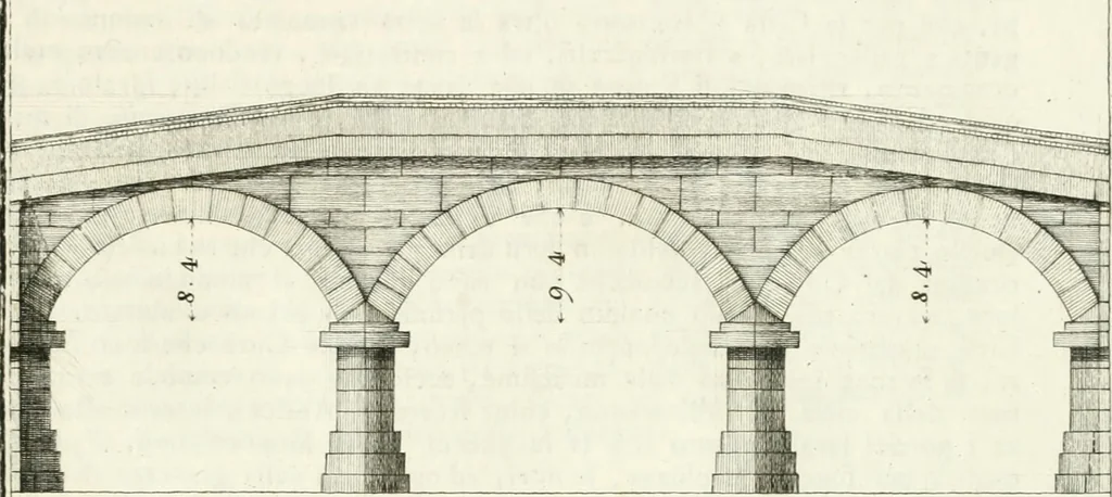 An illustration from I quattro libri dell'architettura di Andrea Palladio : ne quali dopo un breve trattato de' cinque ordini, e di quelli avvertimenti, che sono più necessarj nel fabbricare : si tratta delle case private, delle vie, dei ponti, delle piazze, dei xisti, e dei tempj, 1790, leaf 290