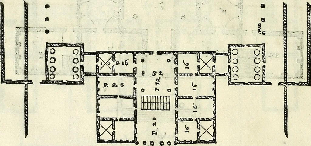 An illustration from I quattro libri dell'architettura di Andrea Palladio., 1581, leaf 119