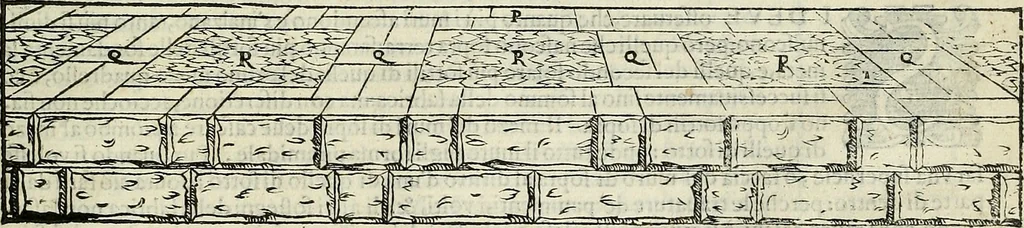 An illustration from I quattro libri dell'architettura di Andrea Palladio., 1581, leaf 12