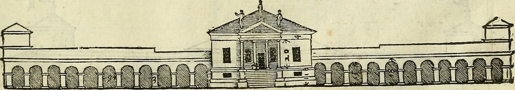 An illustration from I quattro libri dell'architettura di Andrea Palladio., 1581, leaf 120