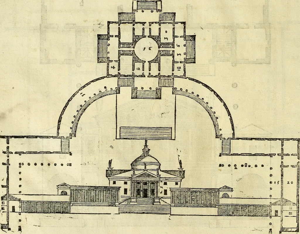 An illustration from I quattro libri dell'architettura di Andrea Palladio., 1581, leaf 125
