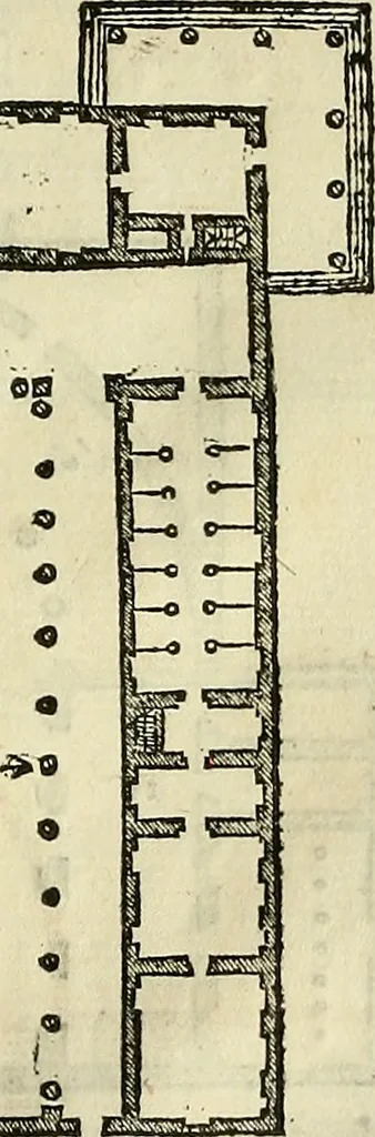 An illustration from I quattro libri dell'architettura di Andrea Palladio., 1581, leaf 126