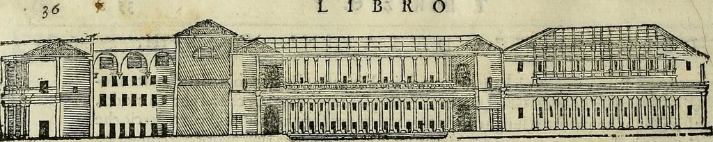 An illustration from I quattro libri dell'architettura di Andrea Palladio., 1581, leaf 181