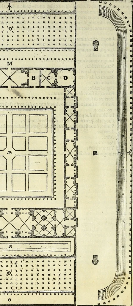 An illustration from I quattro libri dell'architettura di Andrea Palladio., 1581, leaf 191