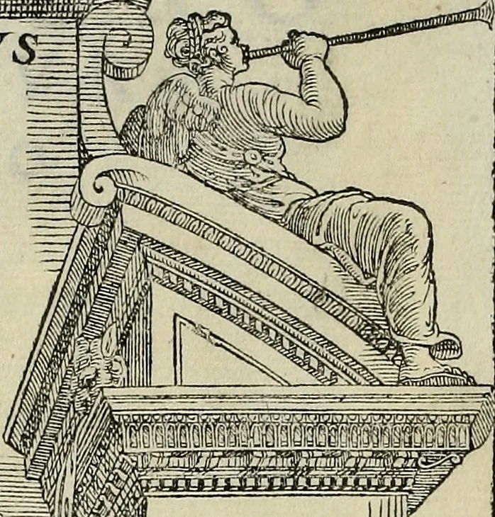 An illustration from I quattro libri dell'architettura di Andrea Palladio., 1581, leaf 194