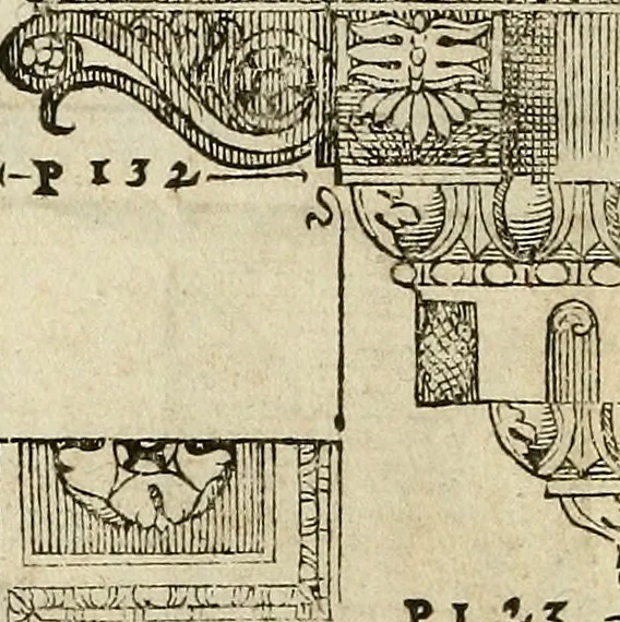 An illustration from I quattro libri dell'architettura di Andrea Palladio., 1581, leaf 207