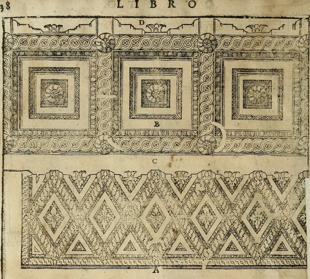 An illustration from I quattro libri dell'architettura di Andrea Palladio., 1581, leaf 231