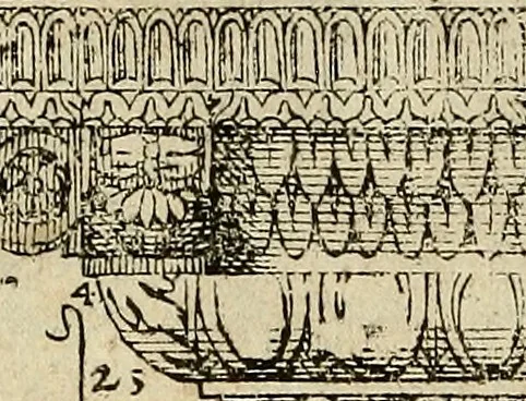 An illustration from I quattro libri dell'architettura di Andrea Palladio., 1581, leaf 263