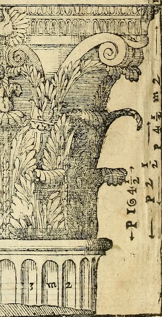 An illustration from I quattro libri dell'architettura di Andrea Palladio., 1581, leaf 263