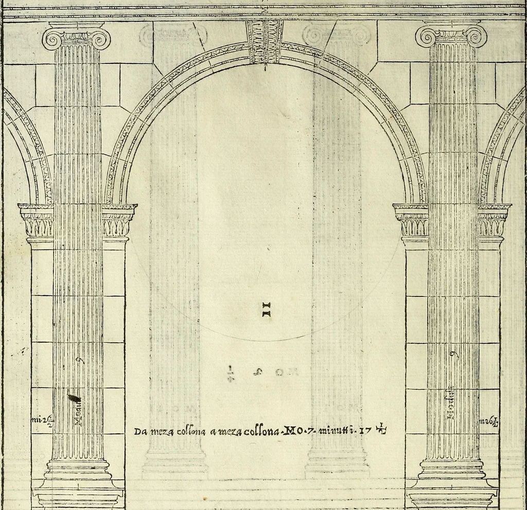 An illustration from I quattro libri dell'architettura di Andrea Palladio., 1581, leaf 29