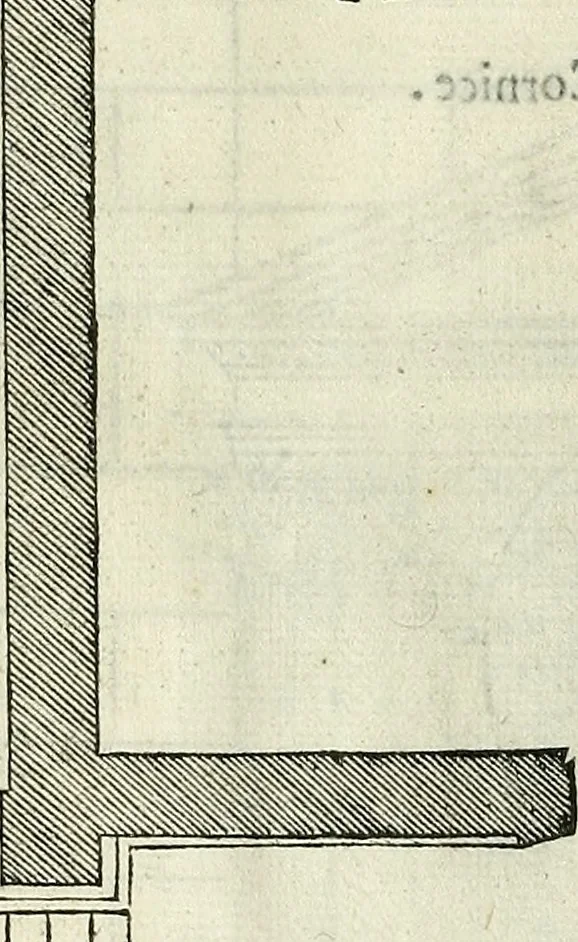 An illustration from I quattro libri dell'architettura di Andrea Palladio., 1581, leaf 295