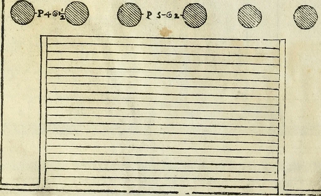 An illustration from I quattro libri dell'architettura di Andrea Palladio., 1581, leaf 303