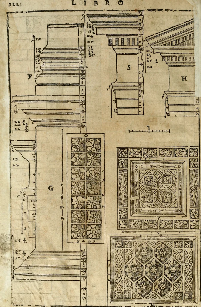 An illustration from I quattro libri dell'architettura di Andrea Palladio., 1581, leaf 313