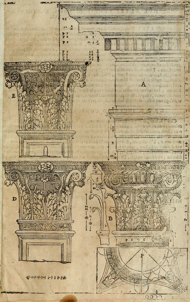 An illustration from I quattro libri dell'architettura di Andrea Palladio., 1581, leaf 314