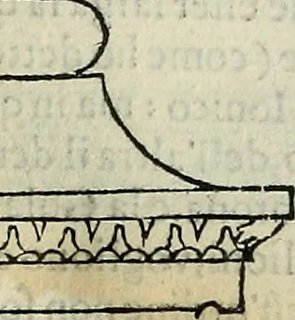 An illustration from I quattro libri dell'architettura di Andrea Palladio., 1581, leaf 40