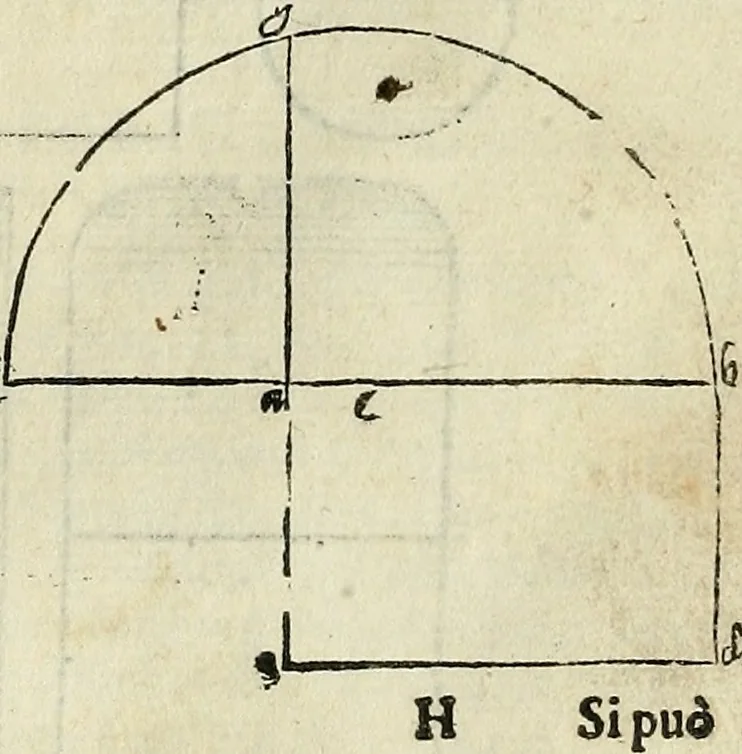 An illustration from I quattro libri dell'architettura di Andrea Palladio., 1581, leaf 52