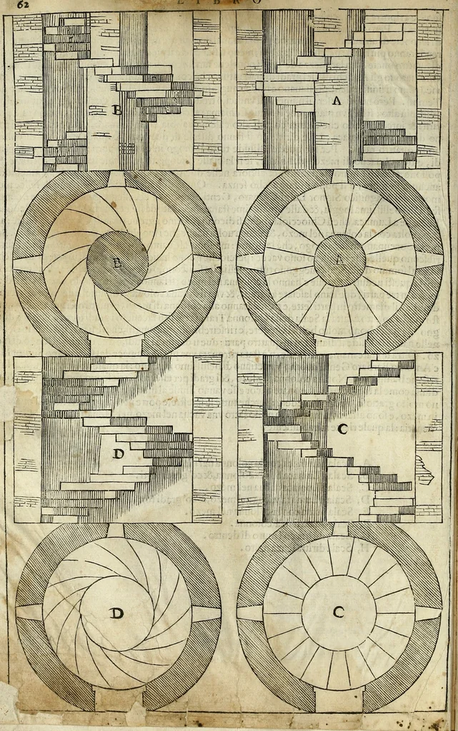 An illustration from I quattro libri dell'architettura di Andrea Palladio., 1581, leaf 61