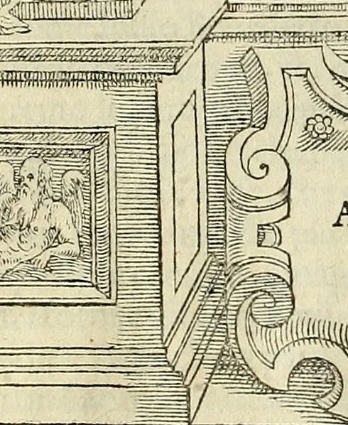 An illustration from I quattro libri dell'architettura di Andrea Palladio., 1581, leaf 68