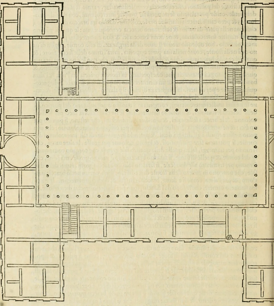 An illustration from I quattro primi libri di architettura di Pietro Cataneo senese .., 1554, leaf 101