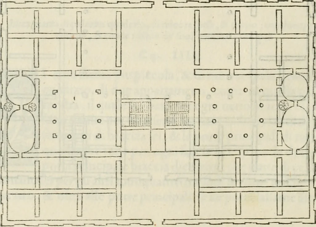 An illustration from I quattro primi libri di architettura di Pietro Cataneo senese .., 1554, leaf 105