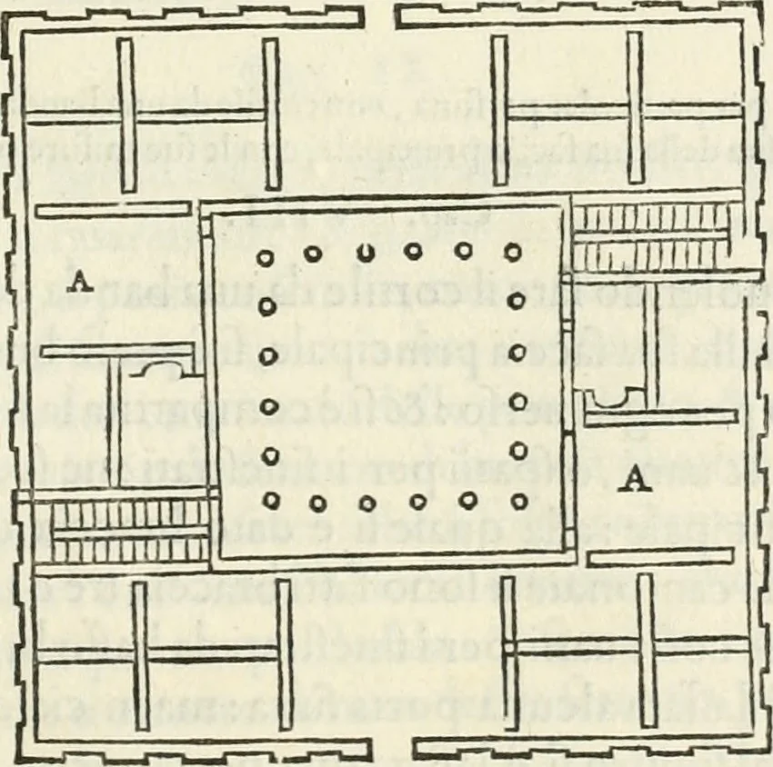 An illustration from I quattro primi libri di architettura di Pietro Cataneo senese .., 1554, leaf 106