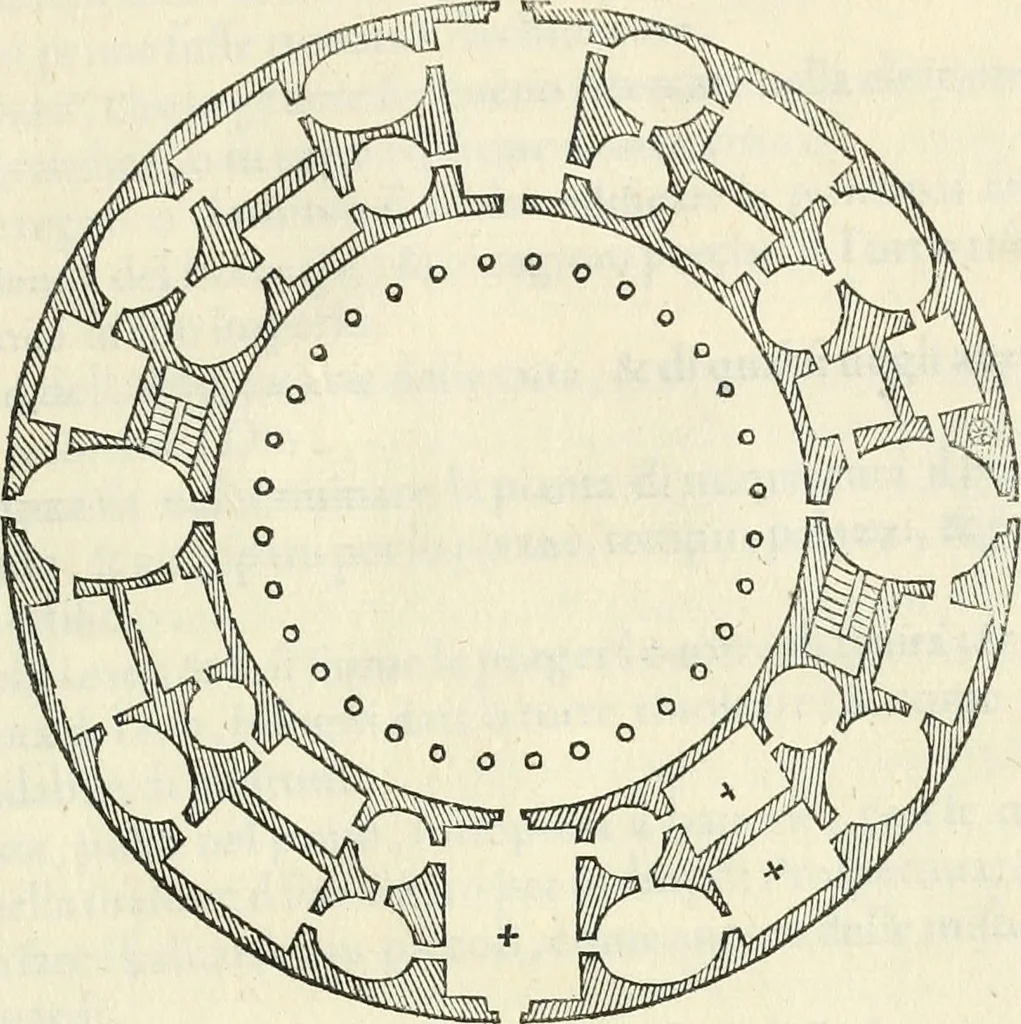 An illustration from I quattro primi libri di architettura di Pietro Cataneo senese .., 1554, leaf 112