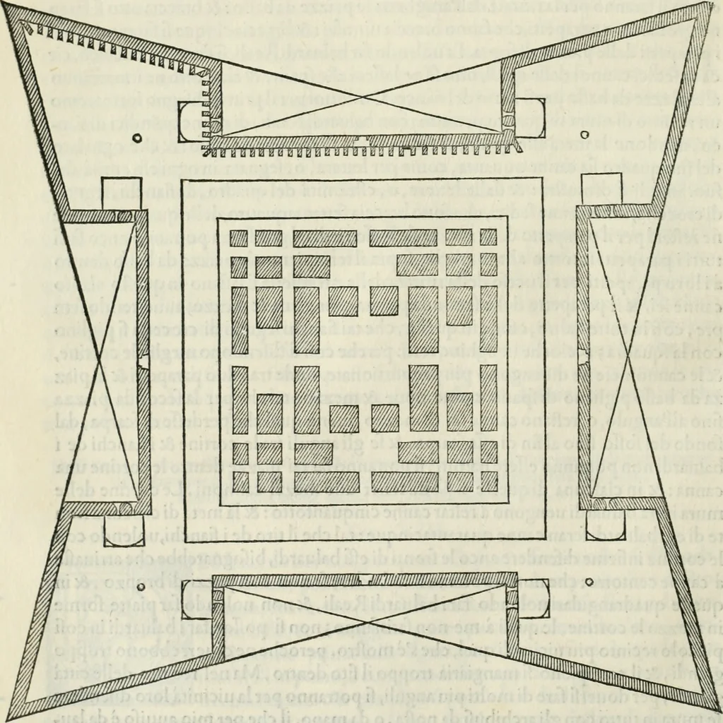 An illustration from I quattro primi libri di architettura di Pietro Cataneo senese .., 1554, leaf 27