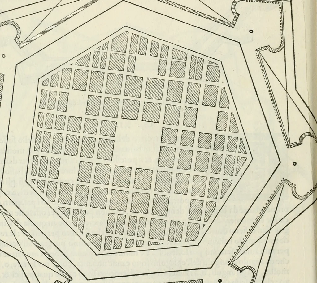 An illustration from I quattro primi libri di architettura di Pietro Cataneo senese .., 1554, leaf 33