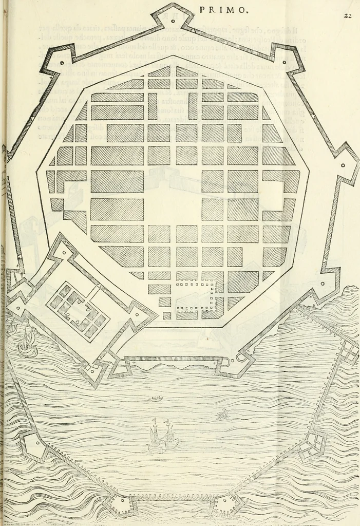 An illustration from I quattro primi libri di architettura di Pietro Cataneo senese .., 1554, leaf 48