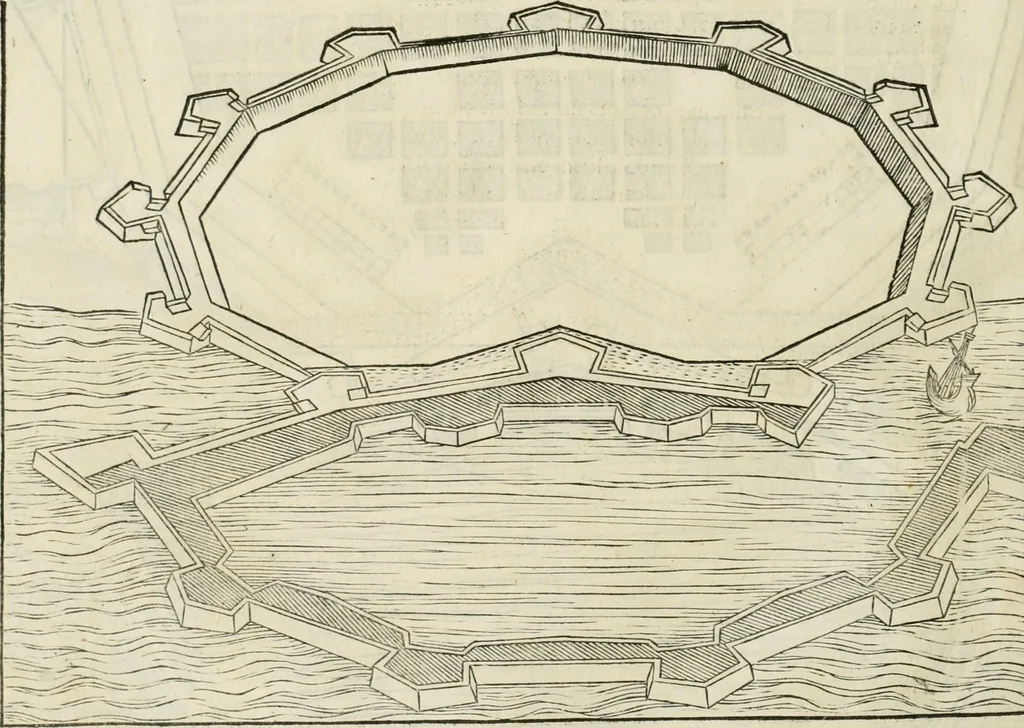 An illustration from I quattro primi libri di architettura di Pietro Cataneo senese .., 1554, leaf 53