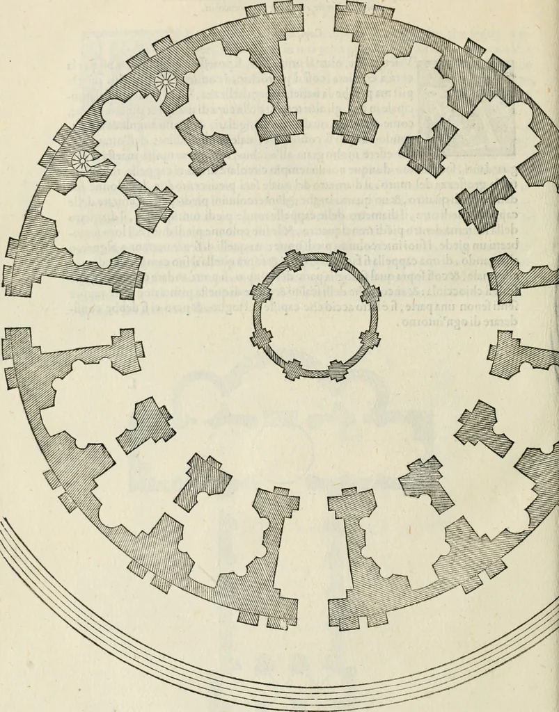 An illustration from I quattro primi libri di architettura di Pietro Cataneo senese .., 1554, leaf 87