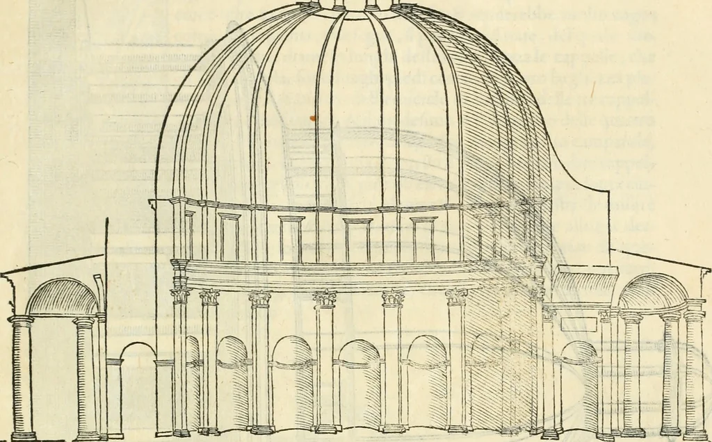 An illustration from I quattro primi libri di architettura di Pietro Cataneo senese .., 1554, leaf 94