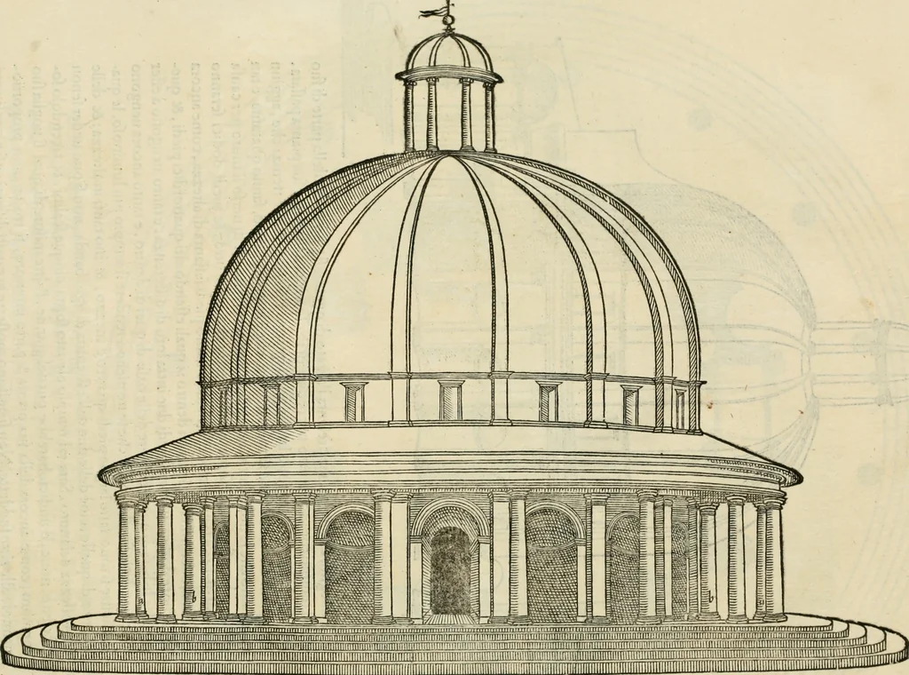 An illustration from I quattro primi libri di architettura di Pietro Cataneo senese .., 1554, leaf 95