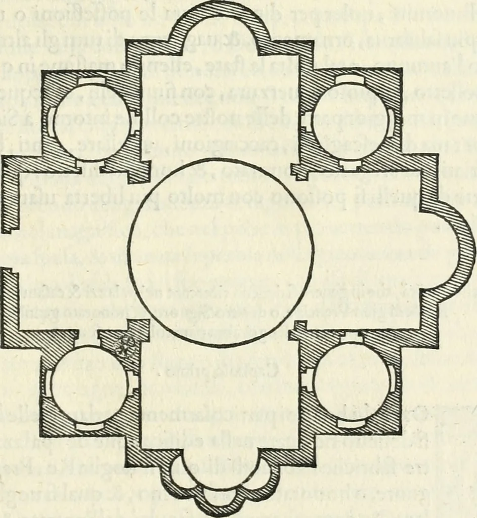 An illustration from I quattro primi libri di architettura di Pietro Cataneo senese .., 1554, leaf 96