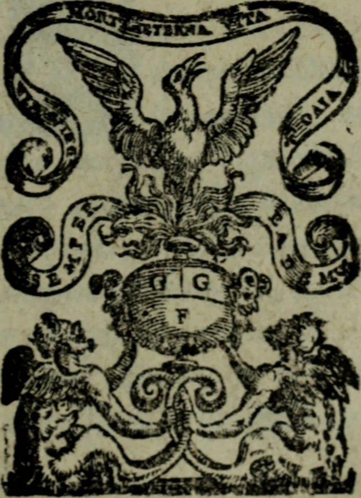 An illustration from I qvattro libri delle osservationi, 1562, leaf 2