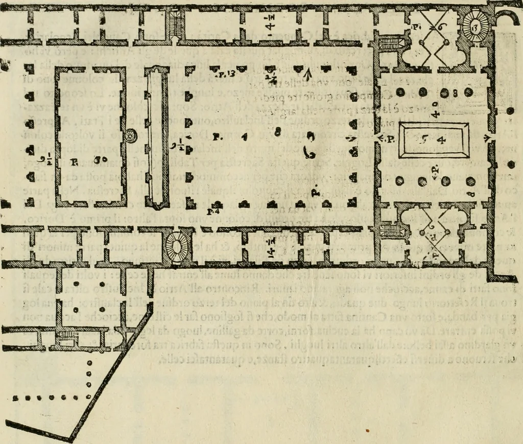 An illustration from I qvattro libri dell'architettvra, 1601, leaf 103