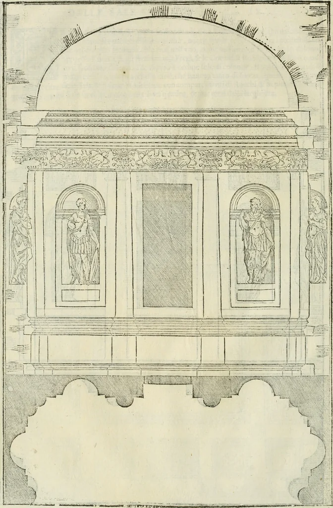 An illustration from I qvattro libri dell'architettvra, 1601, leaf 113