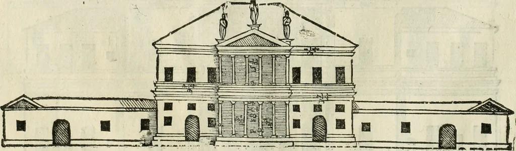 An illustration from I qvattro libri dell'architettvra, 1601, leaf 127