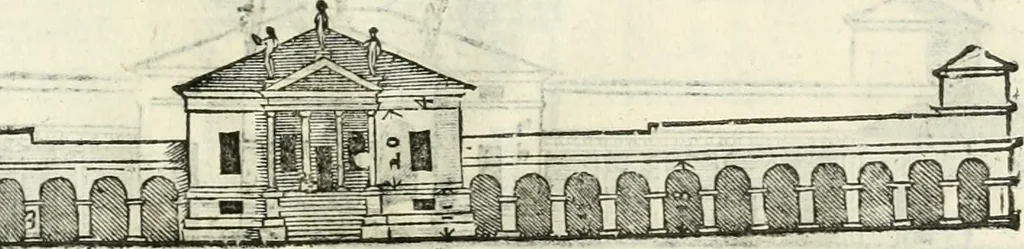 An illustration from I qvattro libri dell'architettvra, 1601, leaf 128