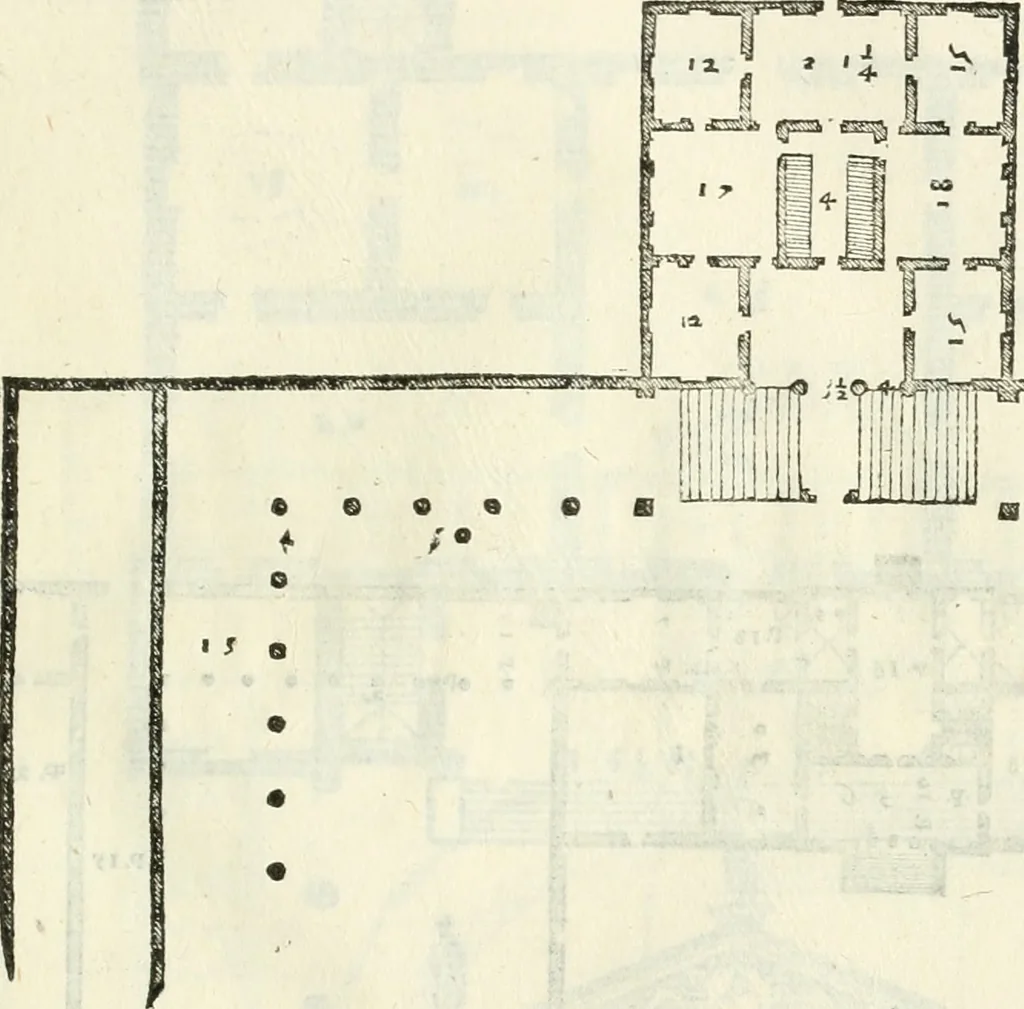 An illustration from I qvattro libri dell'architettvra, 1601, leaf 130