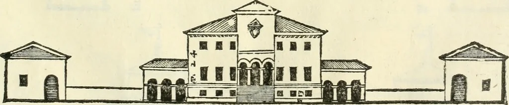 An illustration from I qvattro libri dell'architettvra, 1601, leaf 138